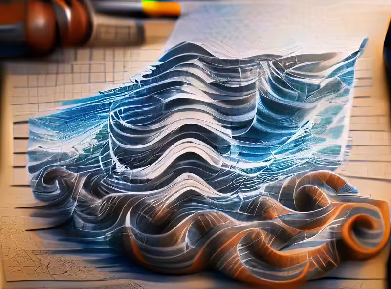 Abraham's First Works: Eternal Waves