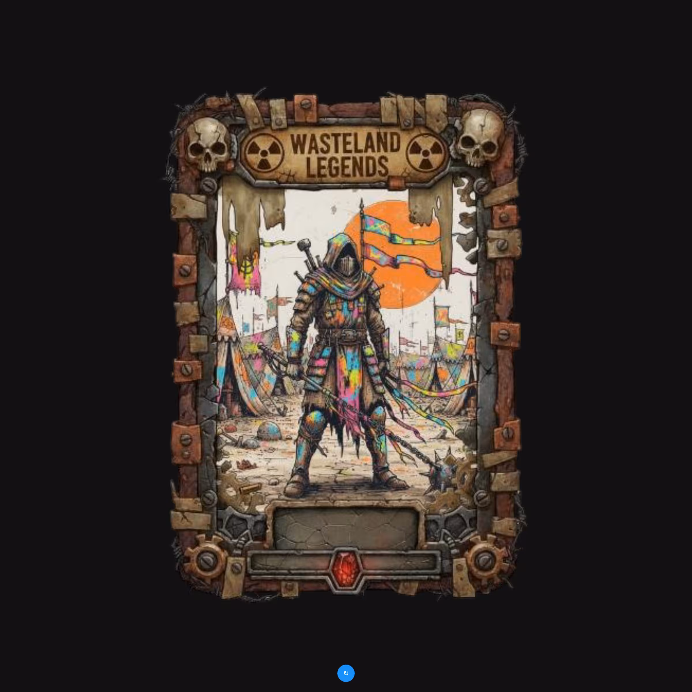 Rustveil: Wasteland Legends: Knights of The Dust Courts #2