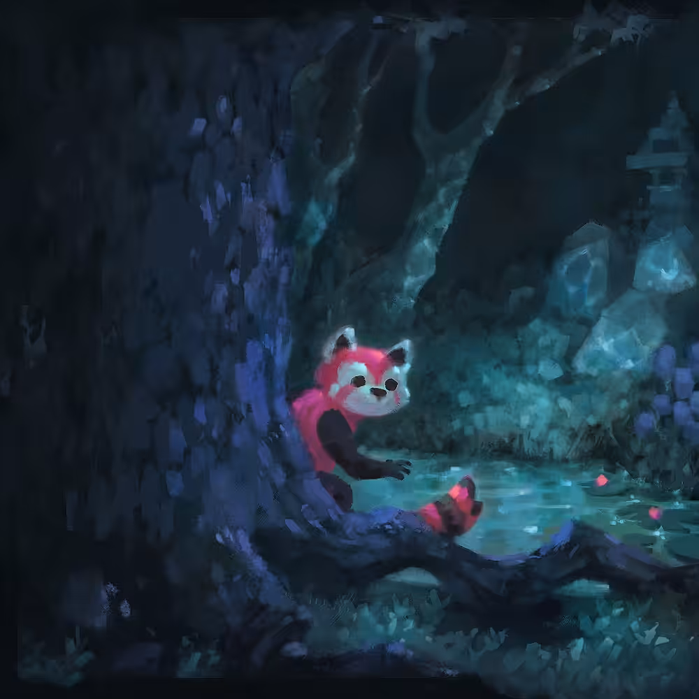 The little Red Panda