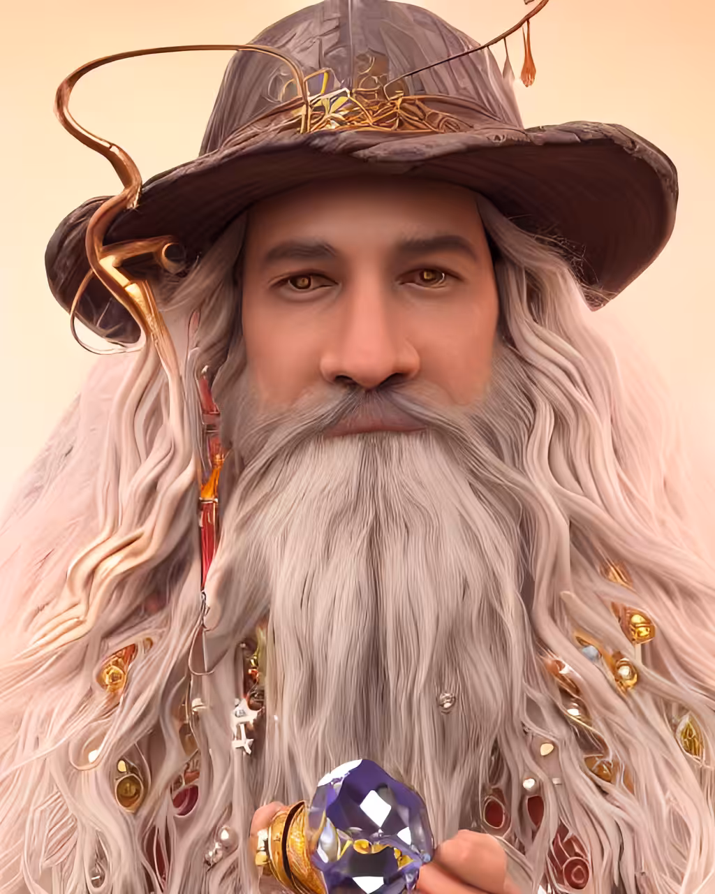 Bling Wizard the Crysophilist