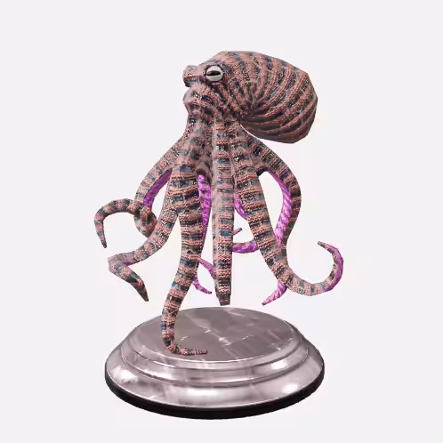 3D Octo Token #07