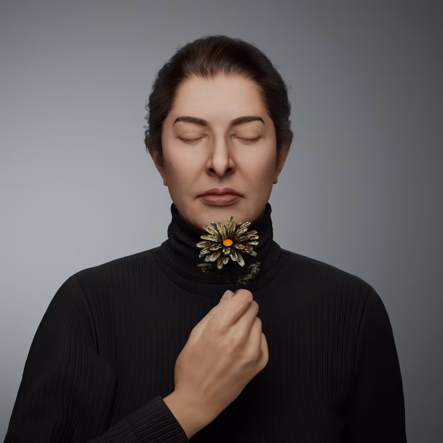 Portrait with Camomile #204