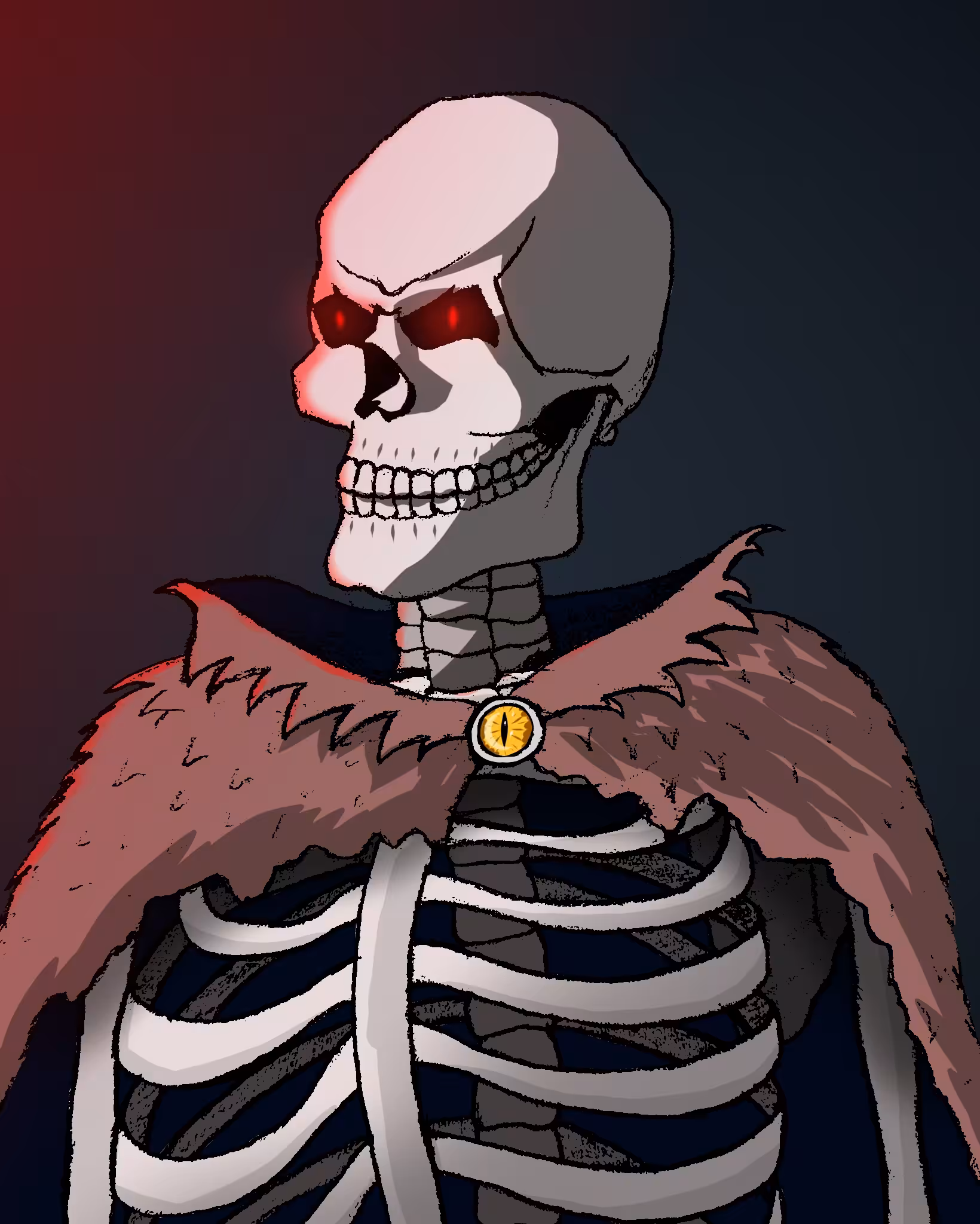 Art Of Abolfazl : The King Of Skeletons