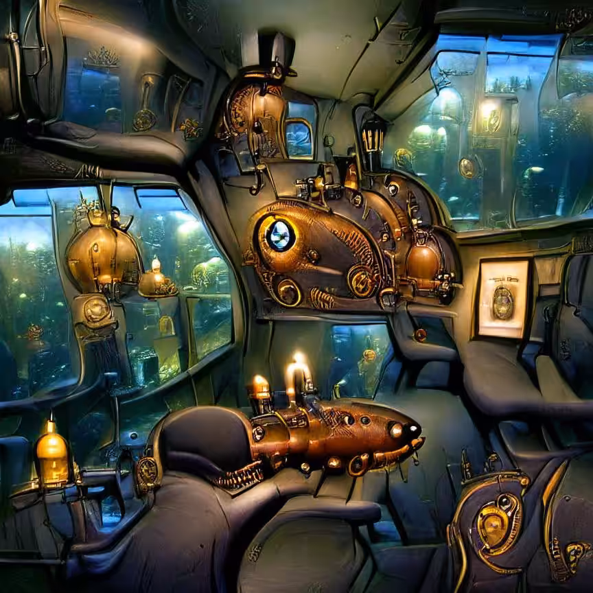 Steampunk Submarine No. 5