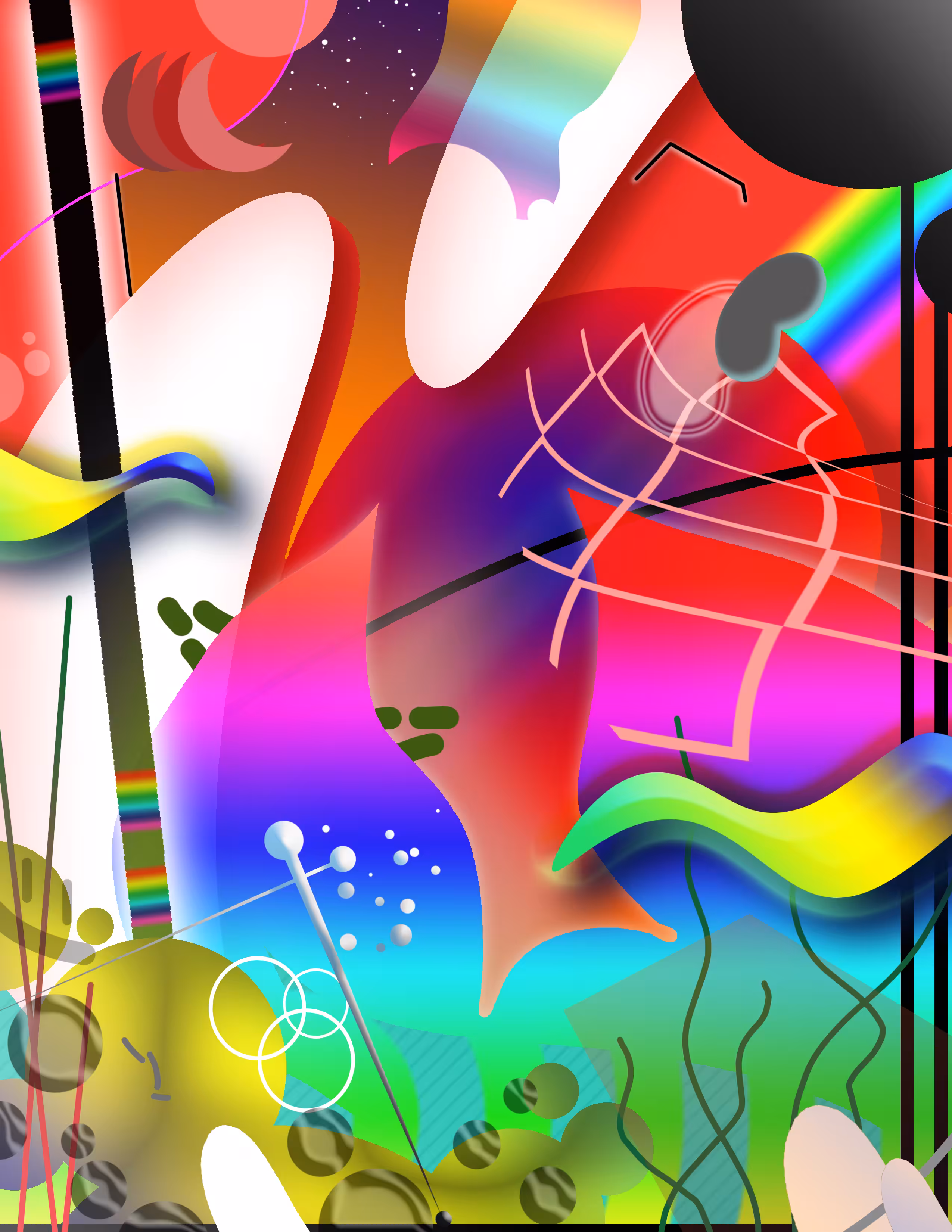 Rainbow Scape #1