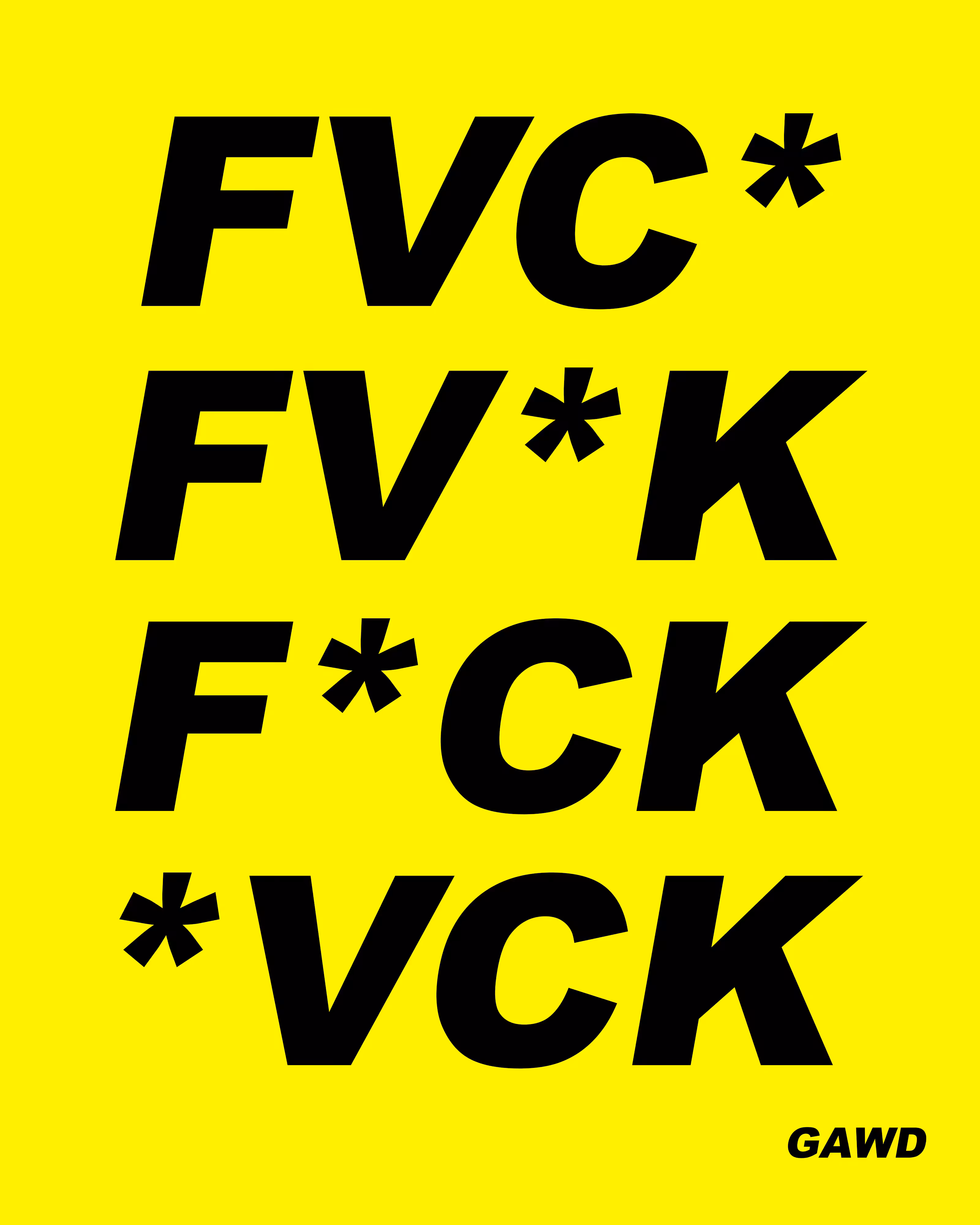 FVCK, FOUR TIMES #003
