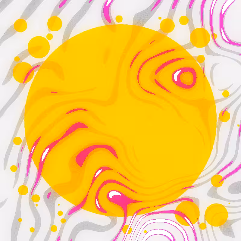 Ganymede at Sunset II #24