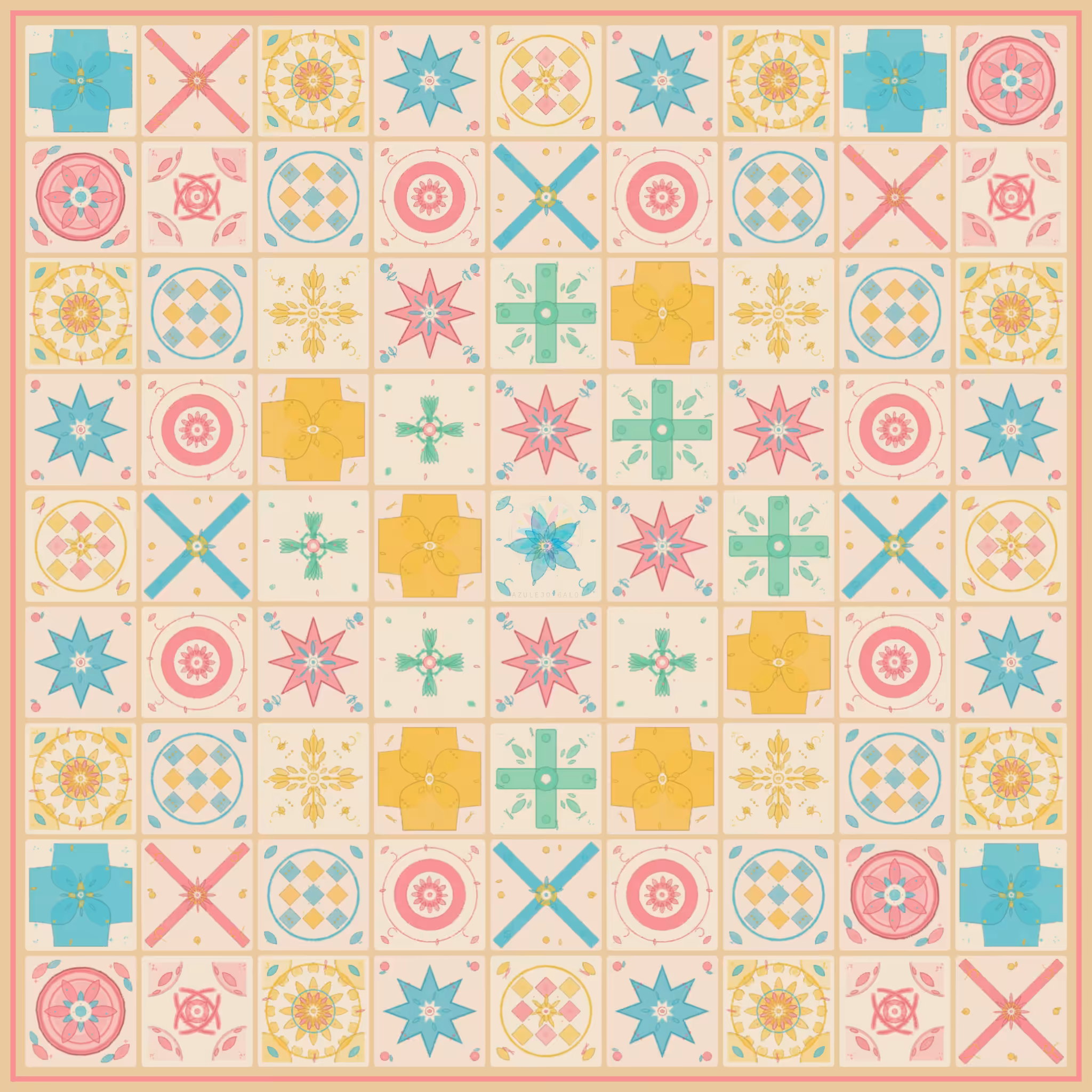 Azulejo Galo by Bryan Brinkman #90