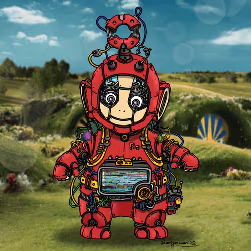 Mecha Po Teletubbies