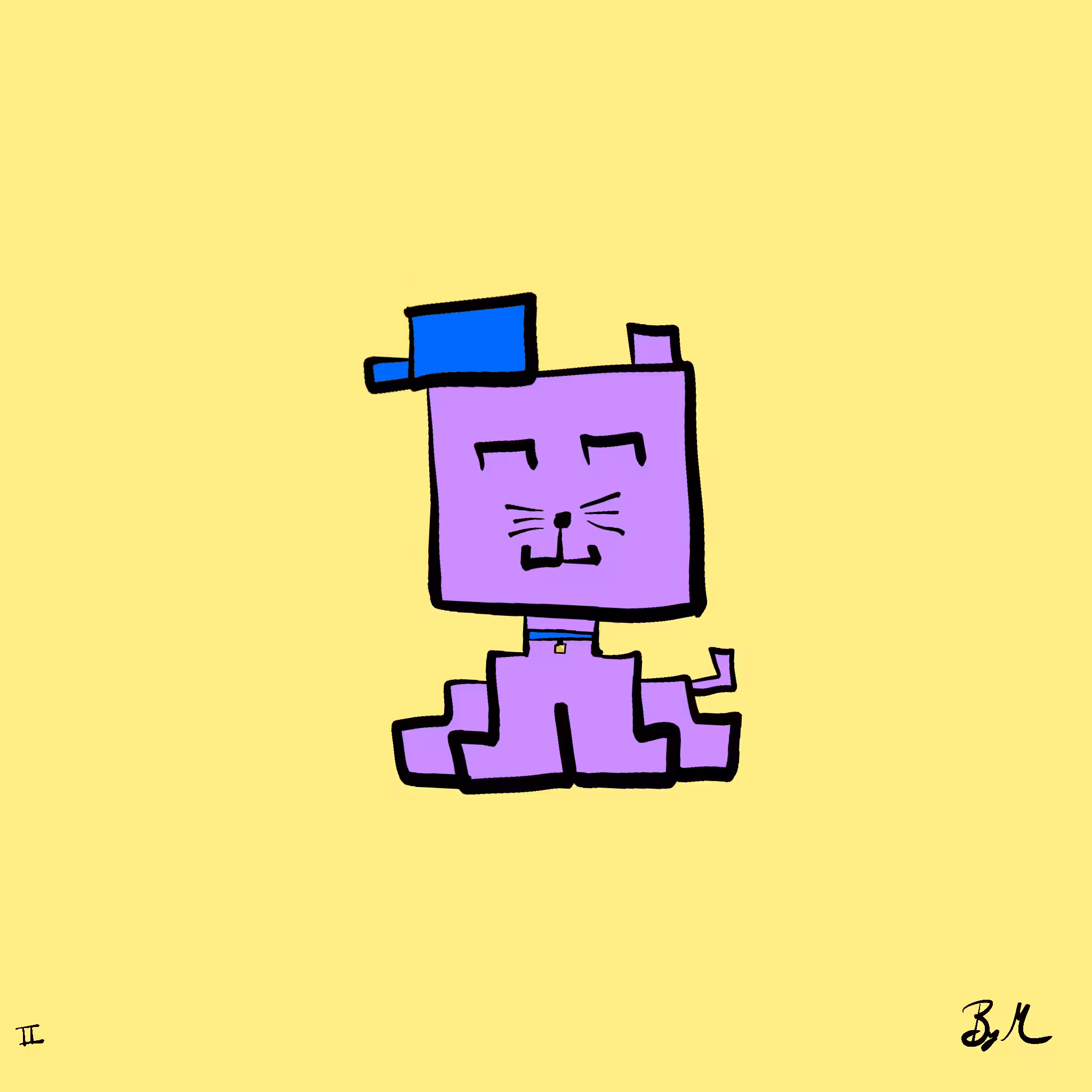 #74 Stumpy, the Boxy Cat