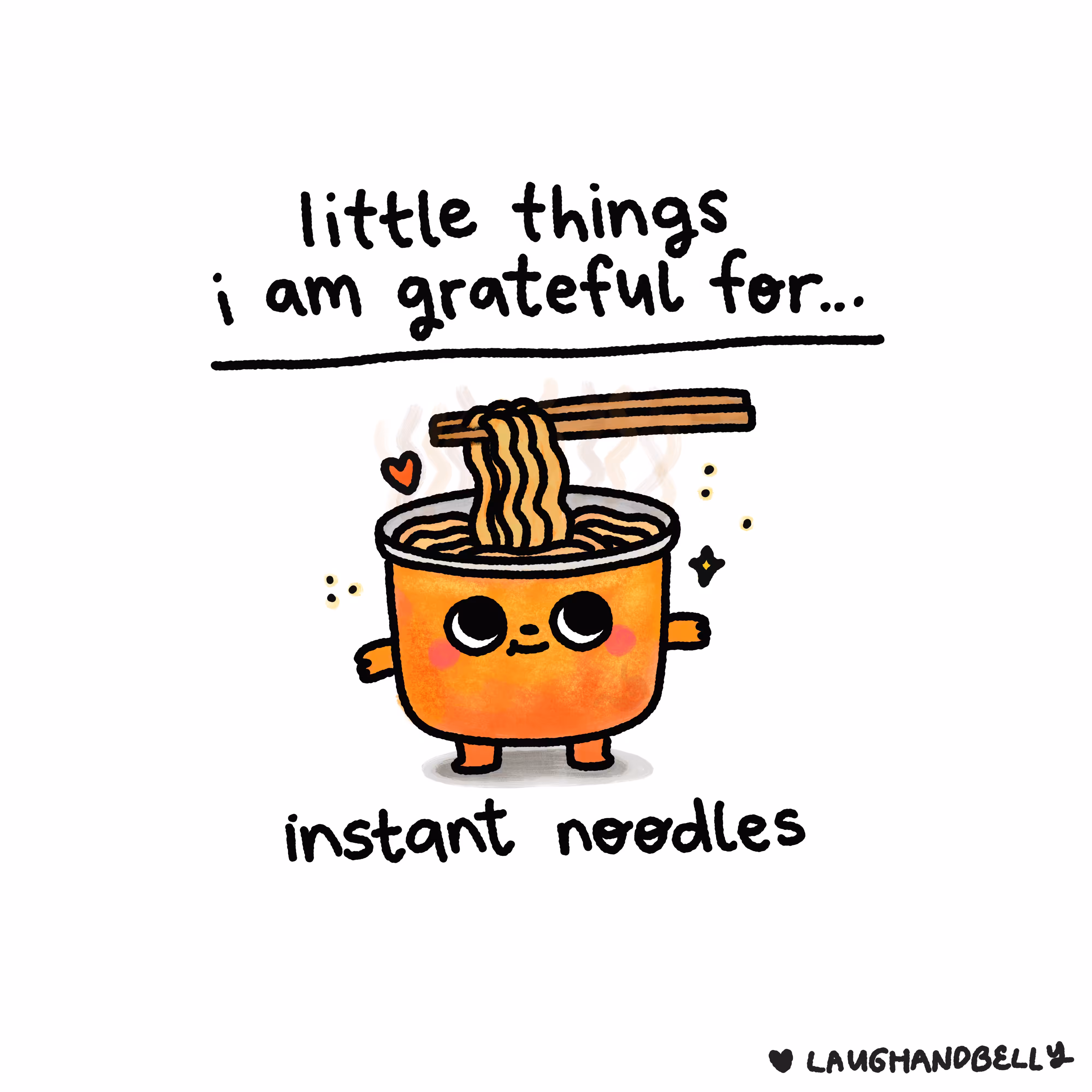 little things i am grateful for: Instant Noodles