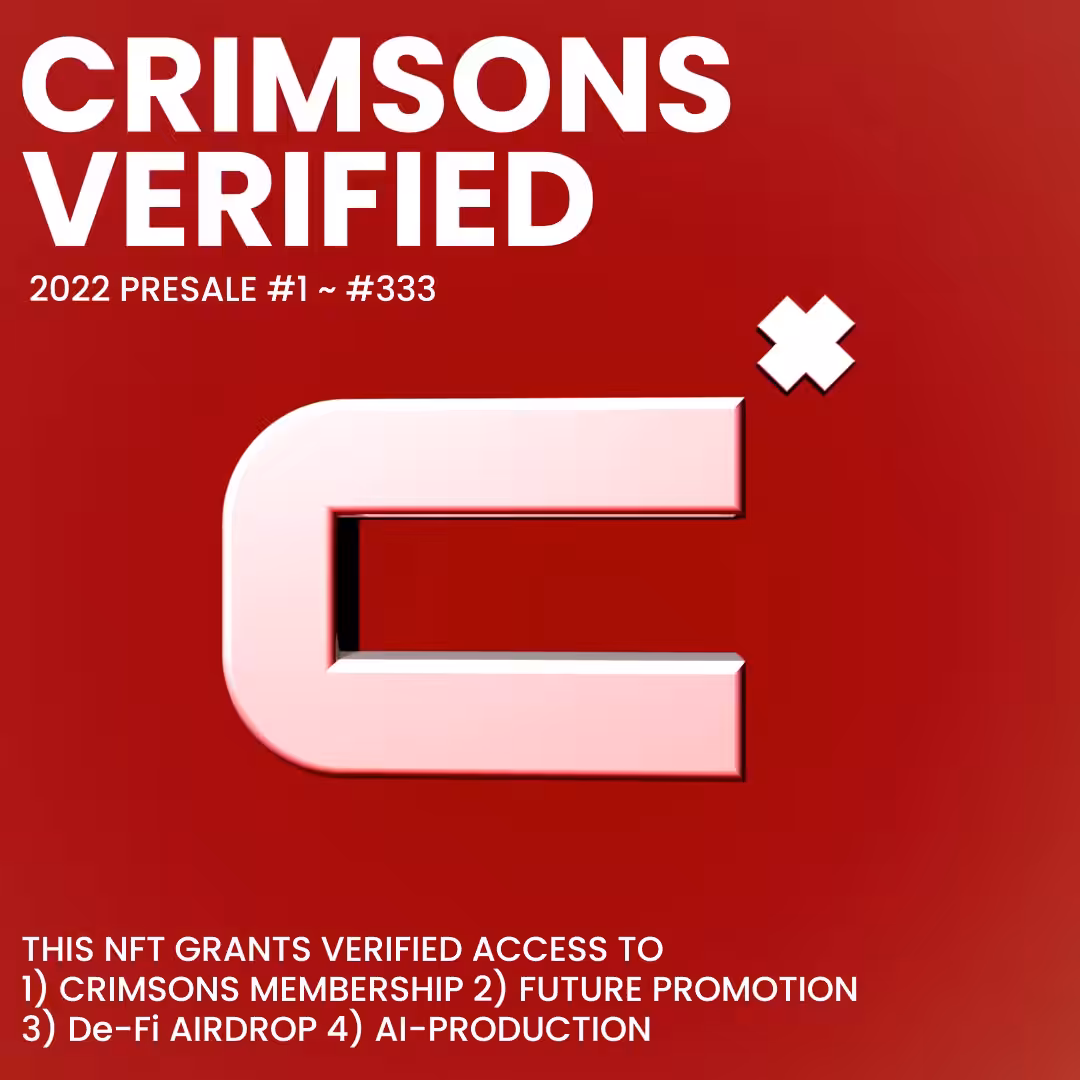 CRIMSONS PASS: #50