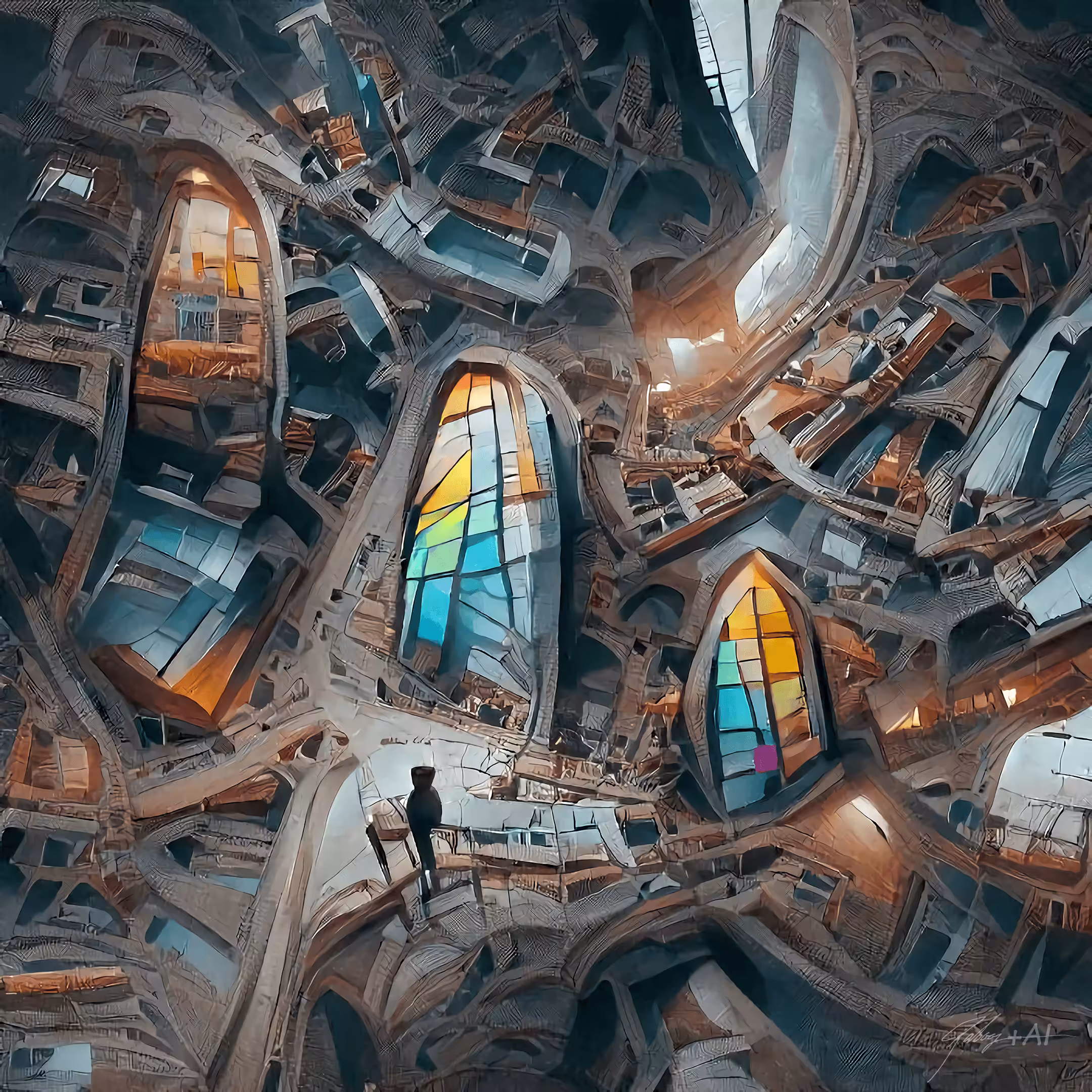 4 dimensional Modern church
