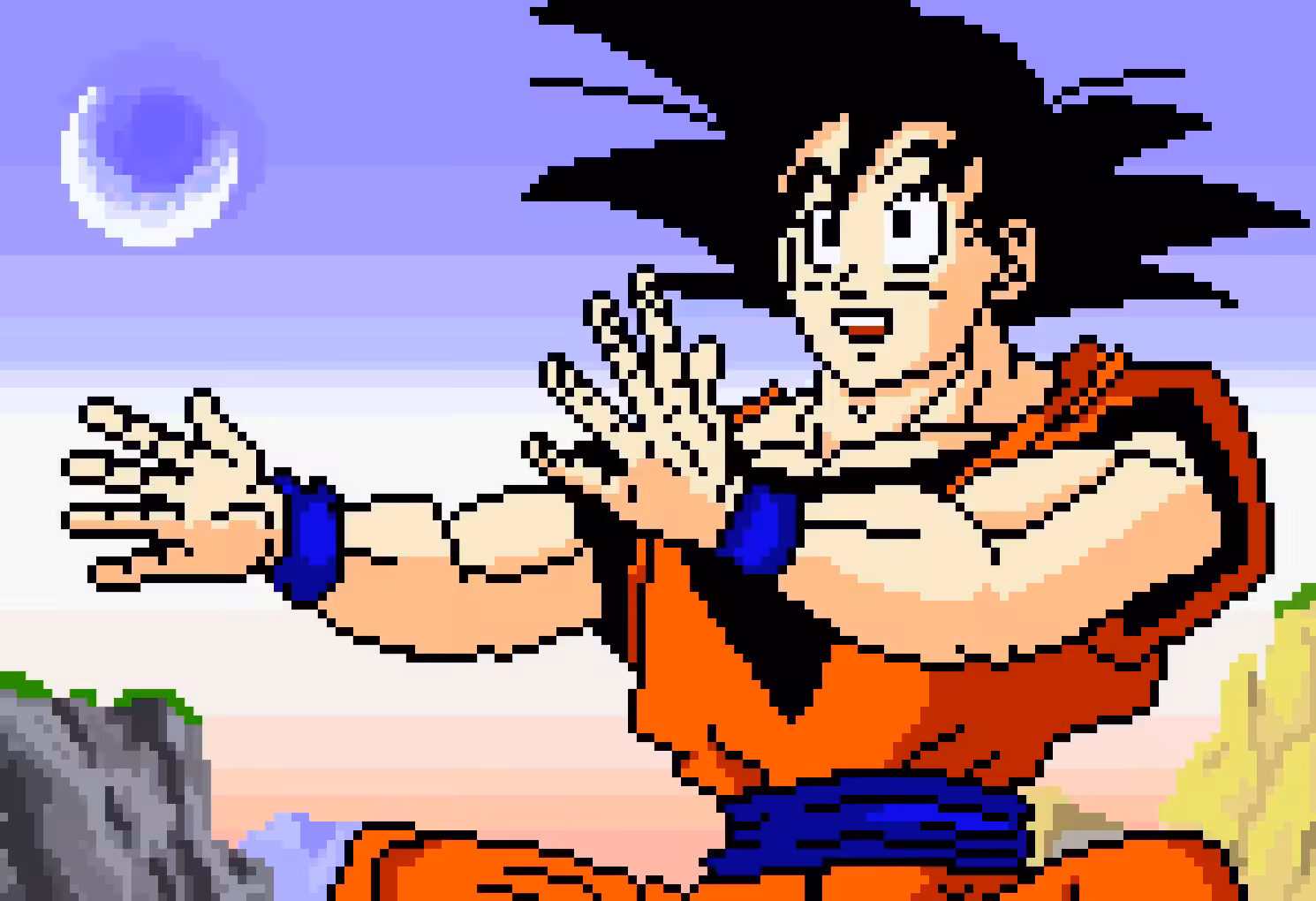 Pixel Goku