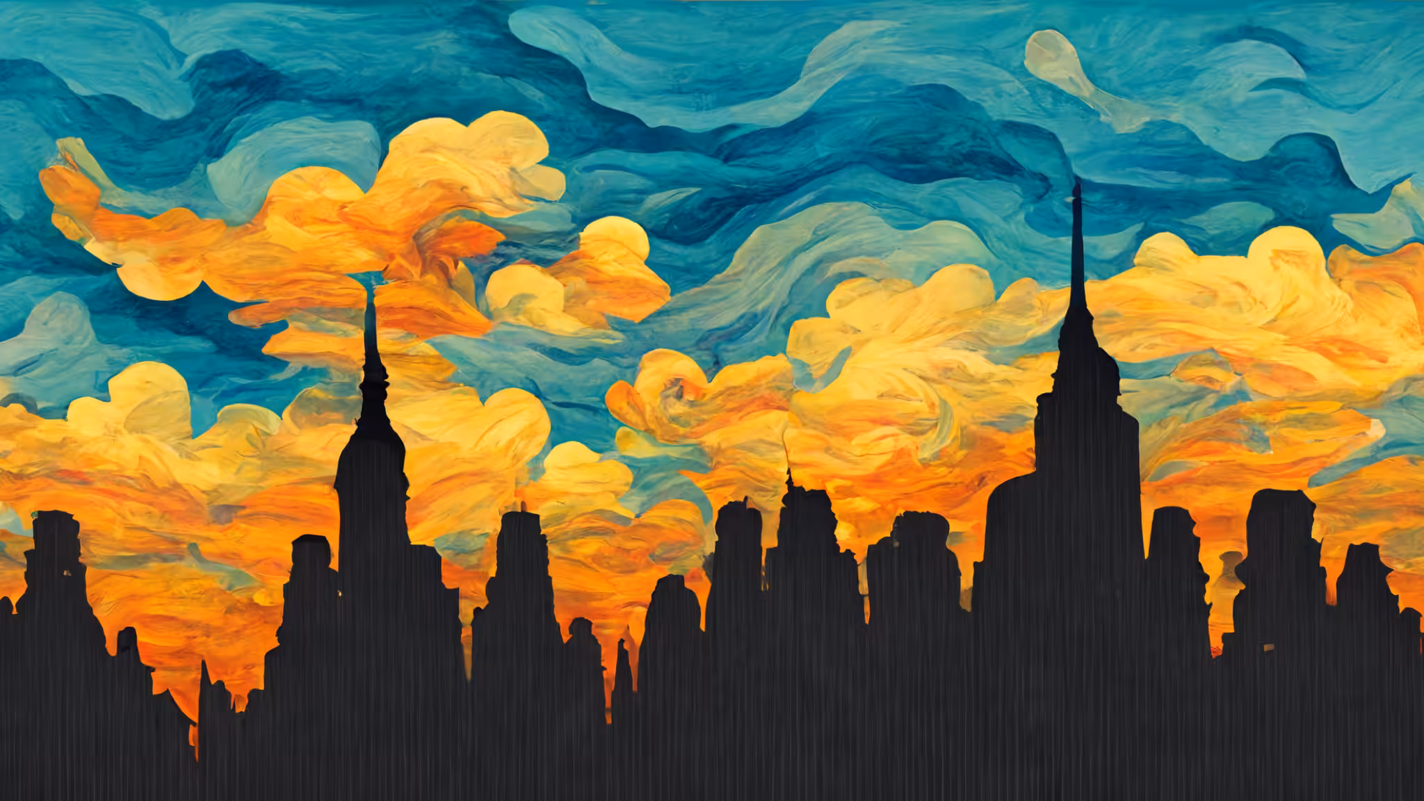 Swirls of New York