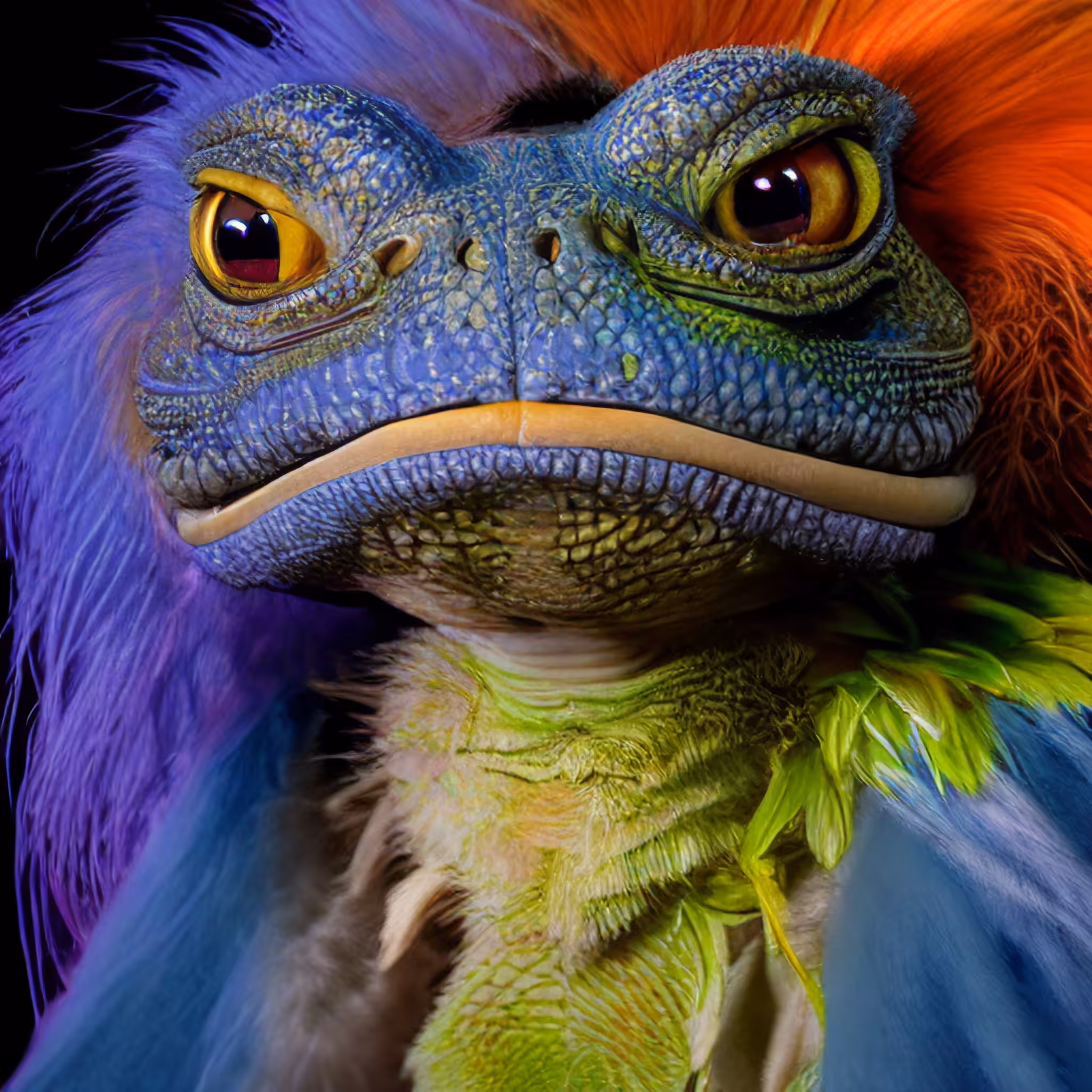 Furry Lizard 0272