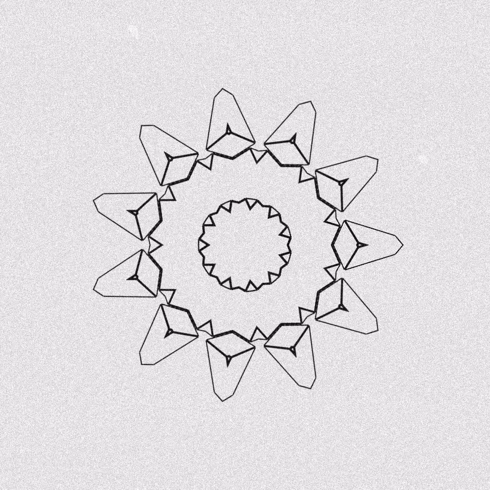 Monochrome Kaleido #444