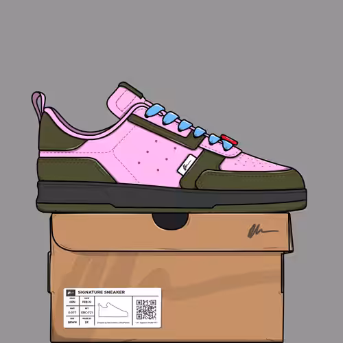 Signature Sneakers Generative: Signature Sneaker #725