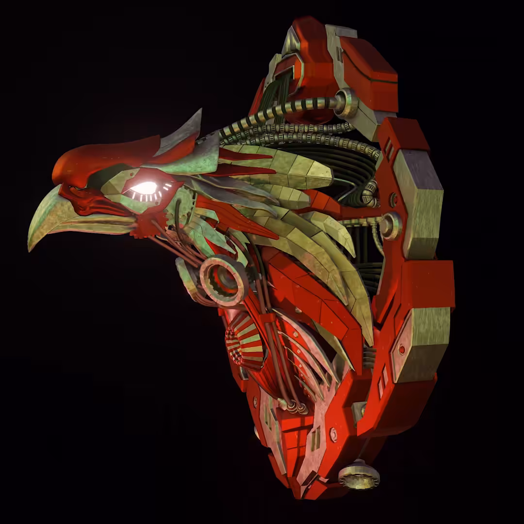 Garuda Head- Full Mecha