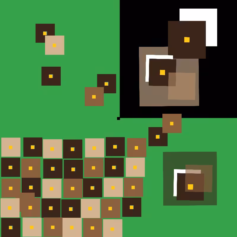 Minimalism of Squares #18
