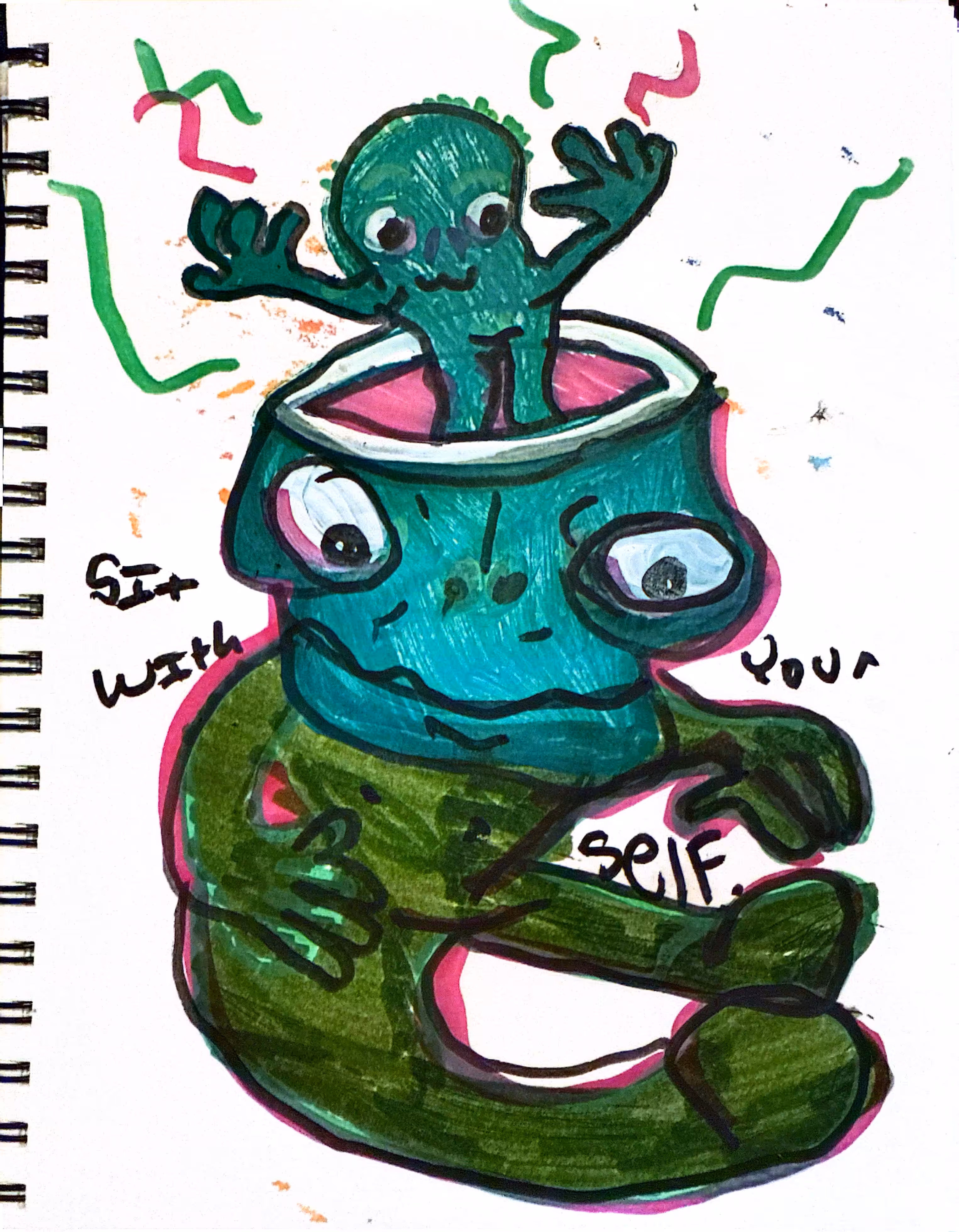 Create New Create Beauty: Sit With Yourself