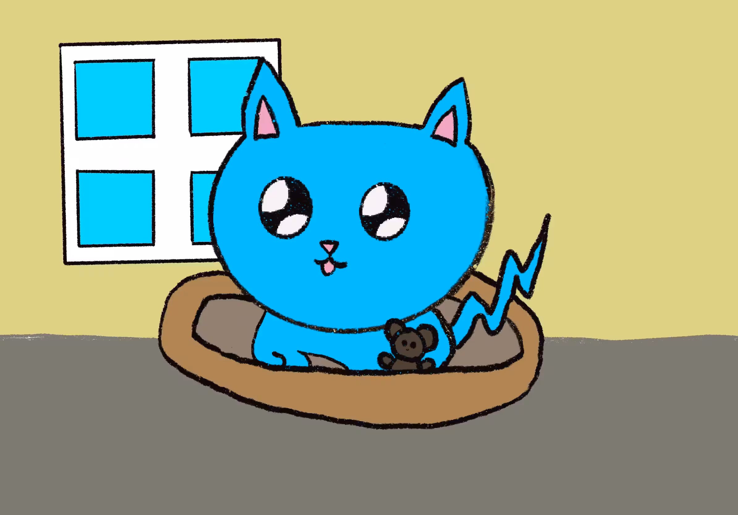 Special Cool Cat X PLYNN : Bluekachuuuu