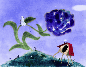 Ghost Land: Dancing with a Magical Flower