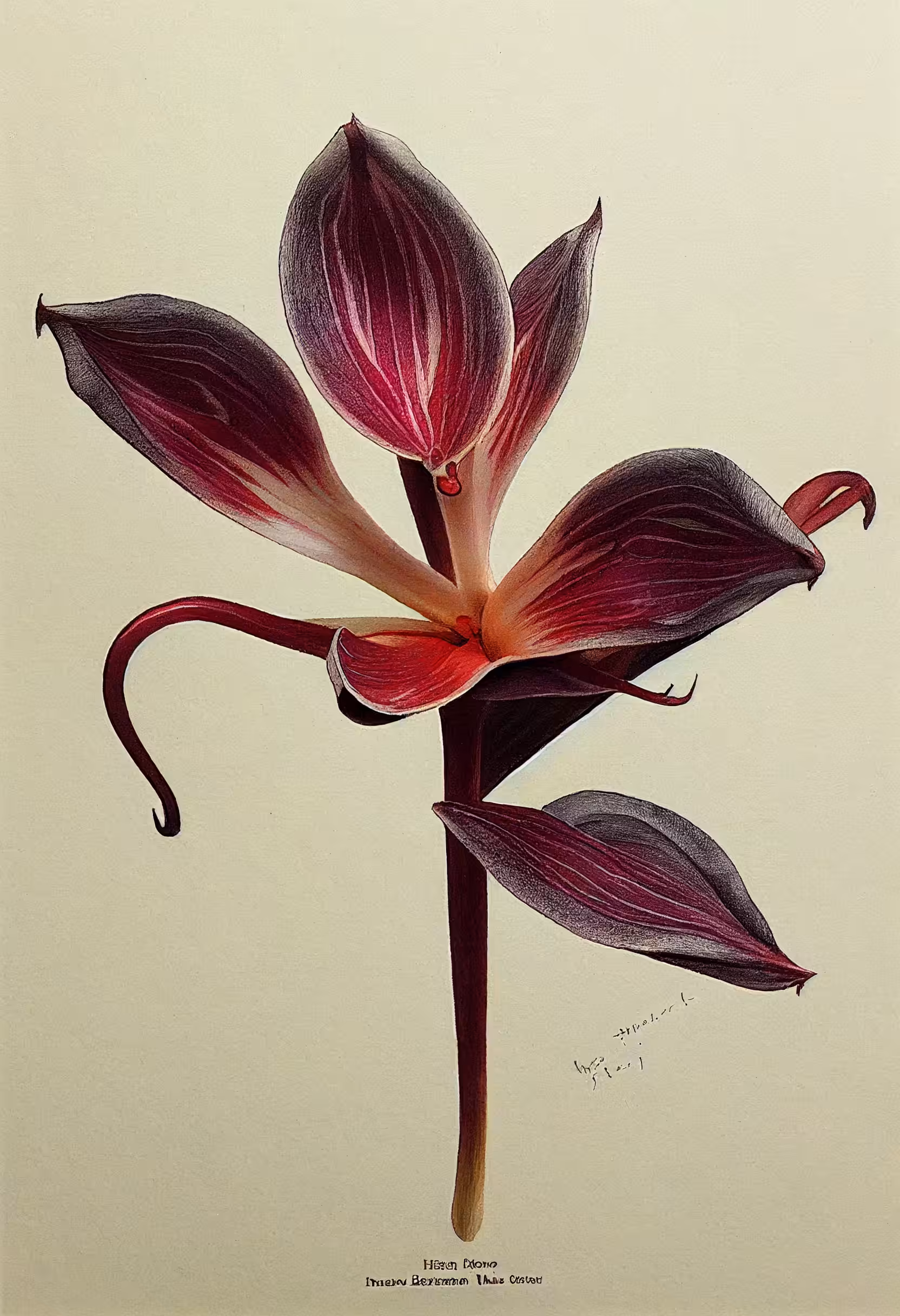 BOTANICAL ART: Heliamphora chimantensis