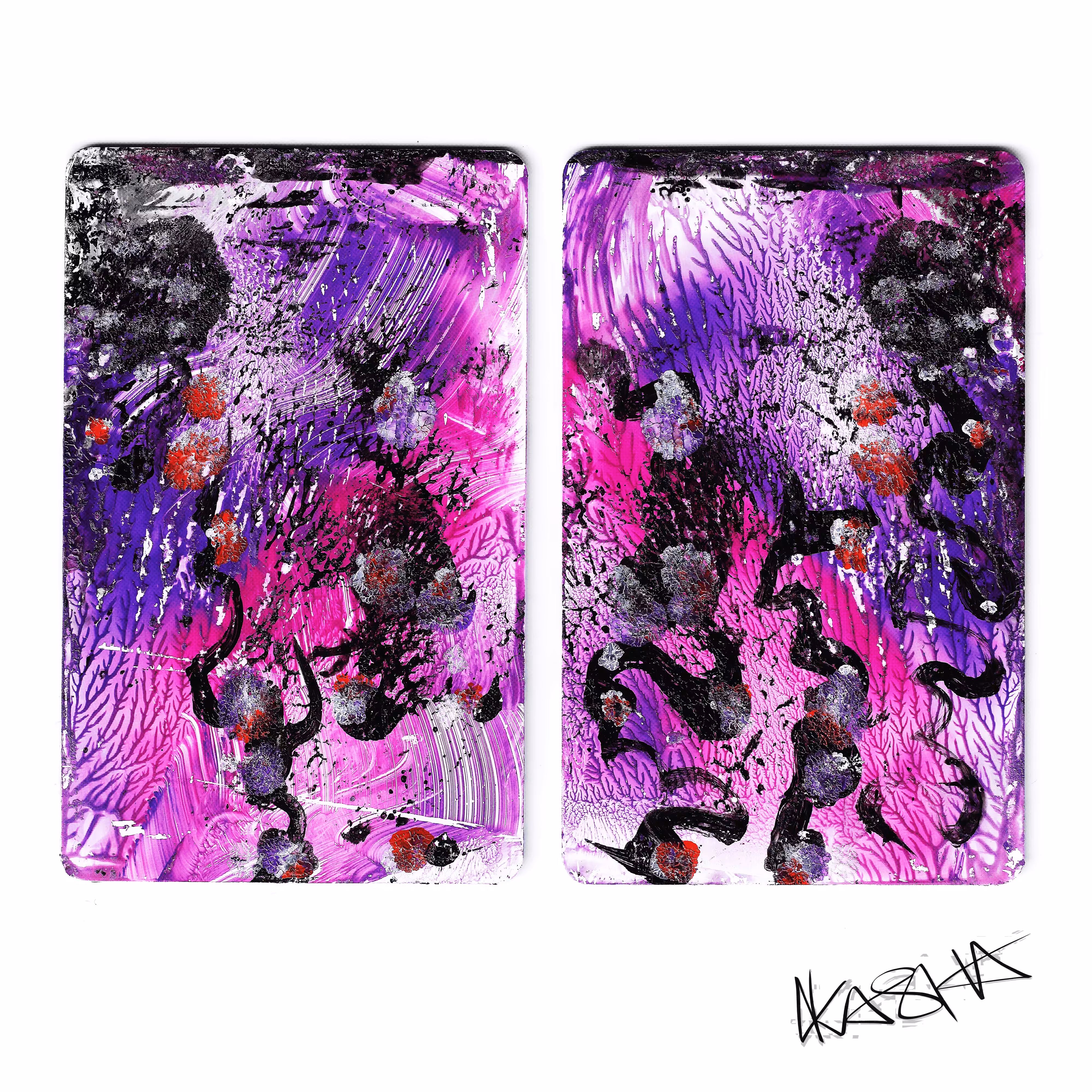 Micro Diptych: Midnight Manifest