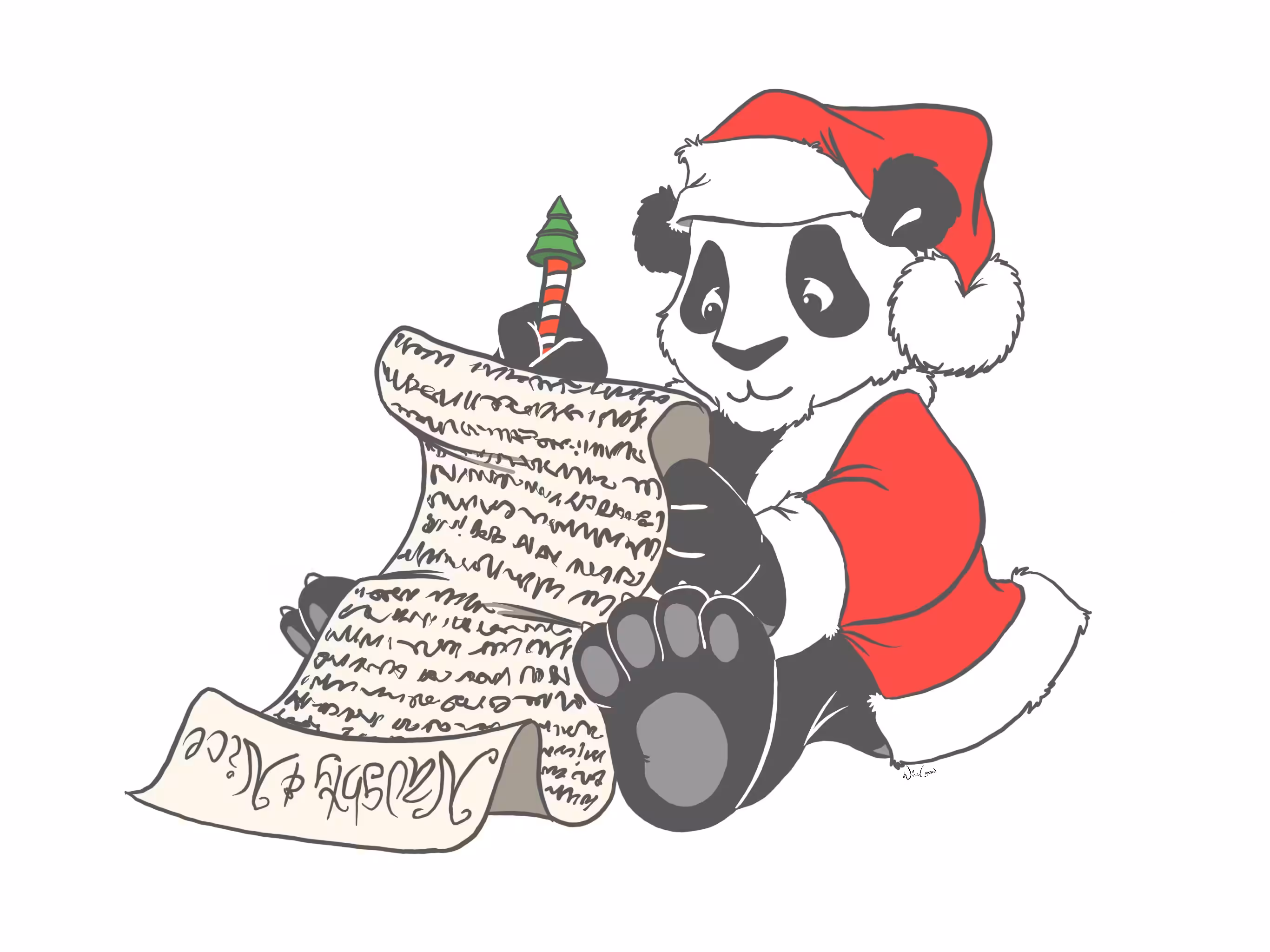 Panda Claus