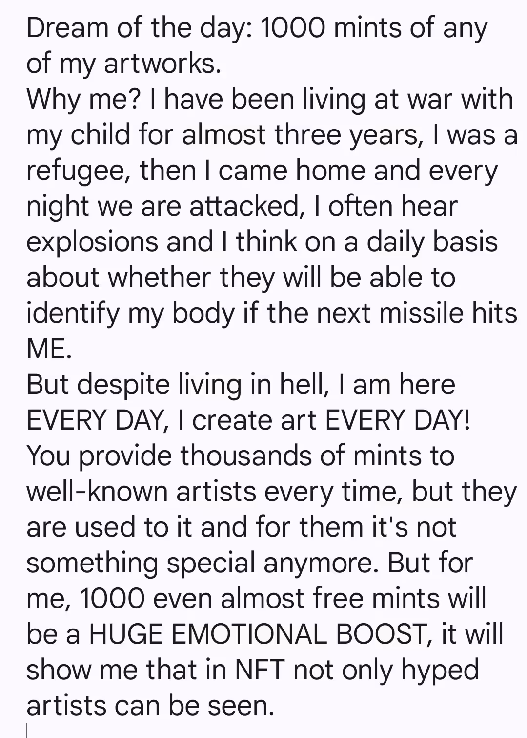 Rodeo posts: 1000 mints