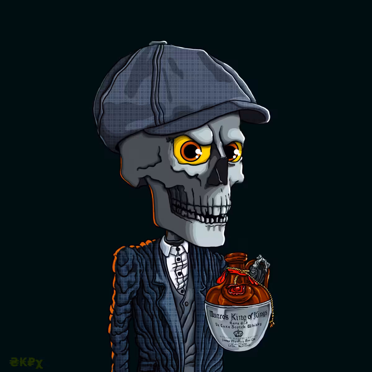 Skull Drink James Munro & Son Ltd. Whisky