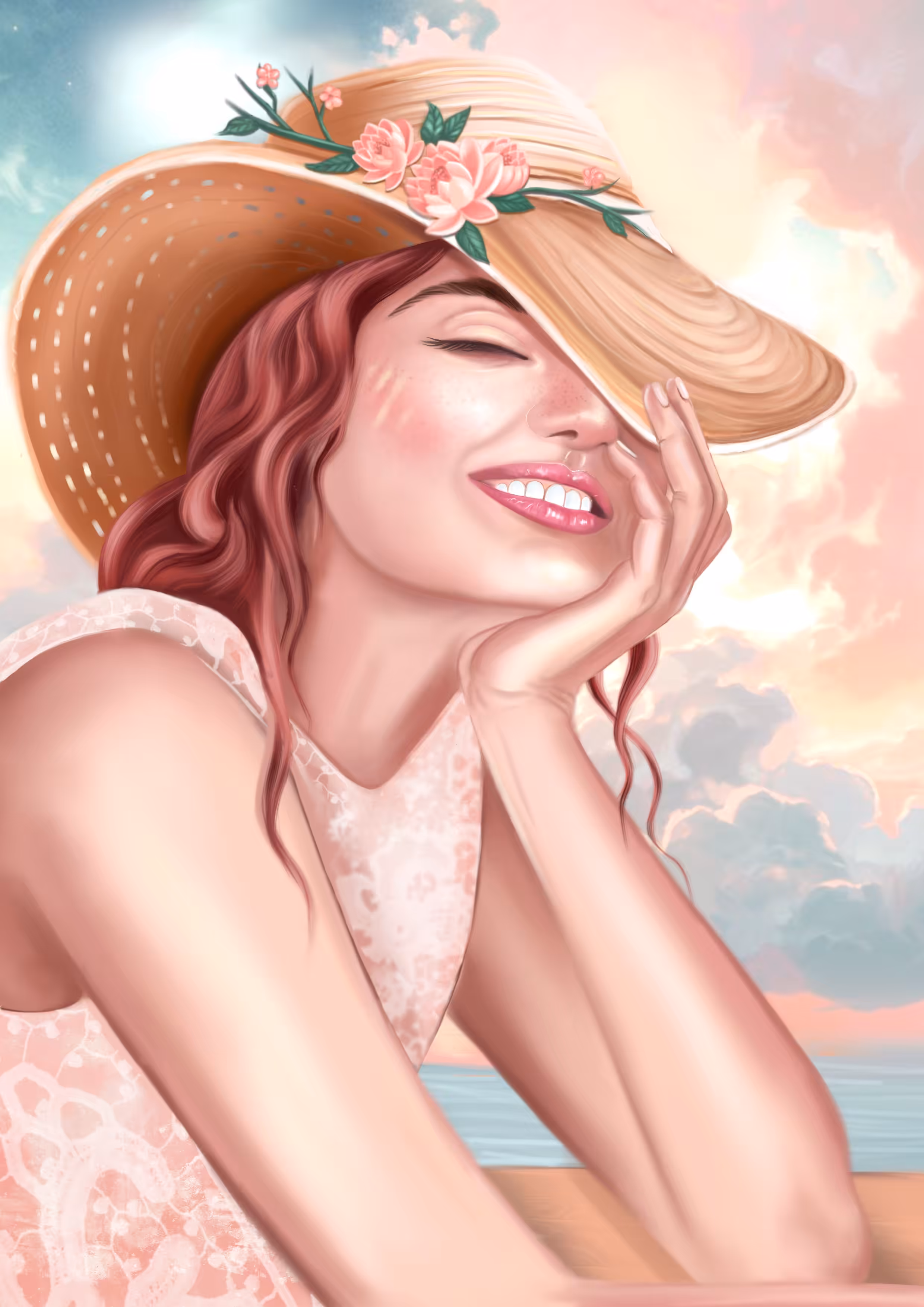 happy girl
