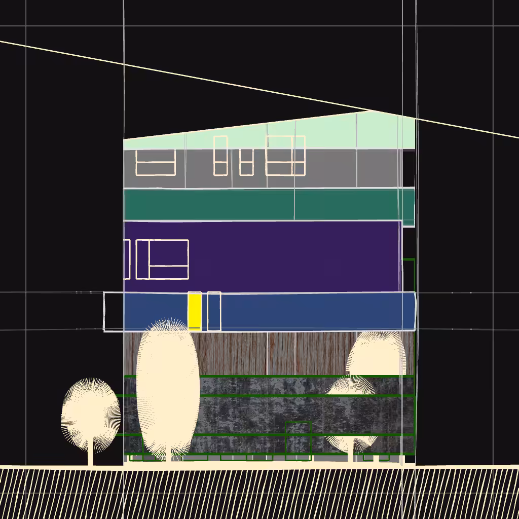 Architectural Sketches (Midnight edition) #61
