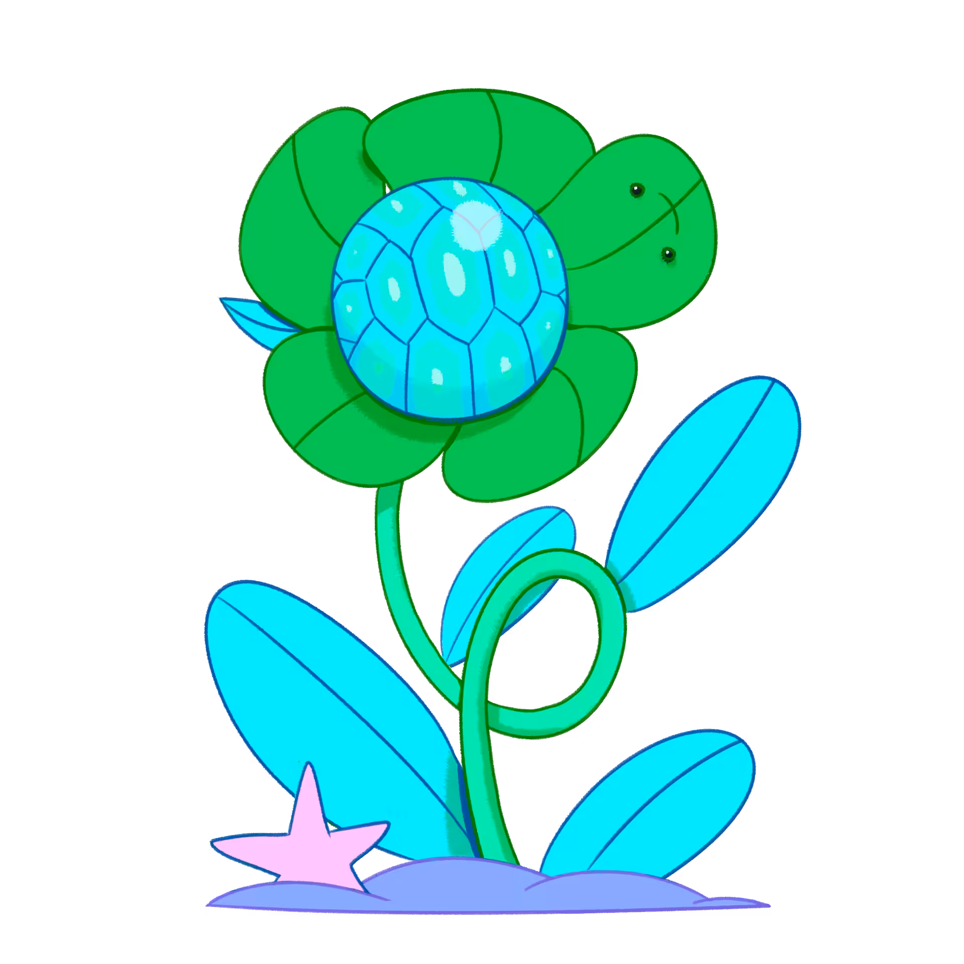 Fauna Flowers 09 - Tartaruga Flower