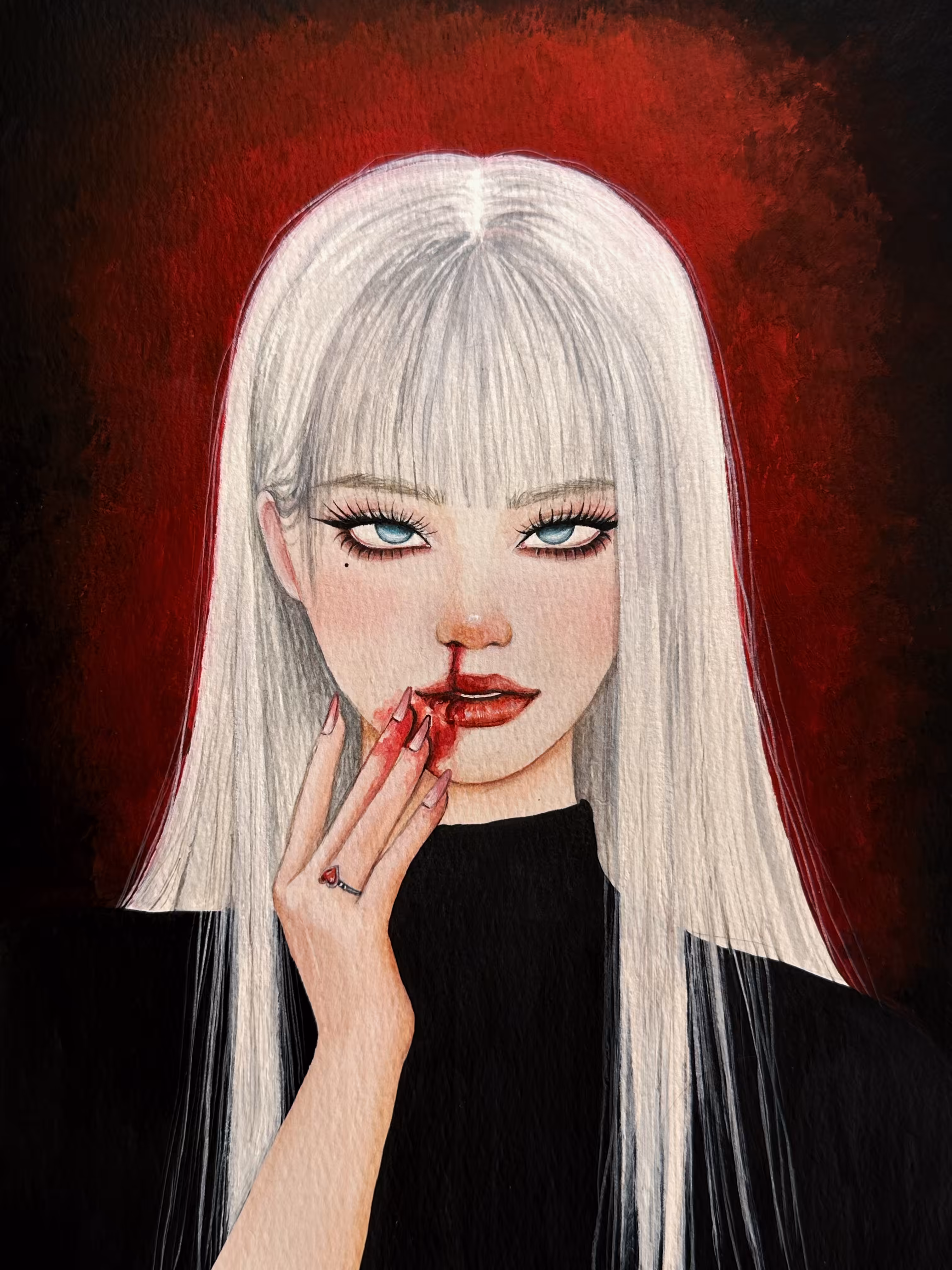 Taste of blood