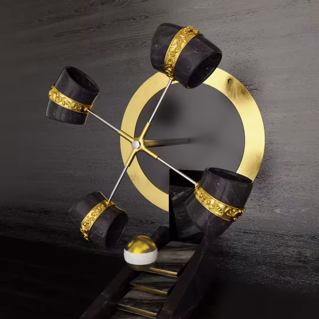 Black & Gold 02 // Bounce