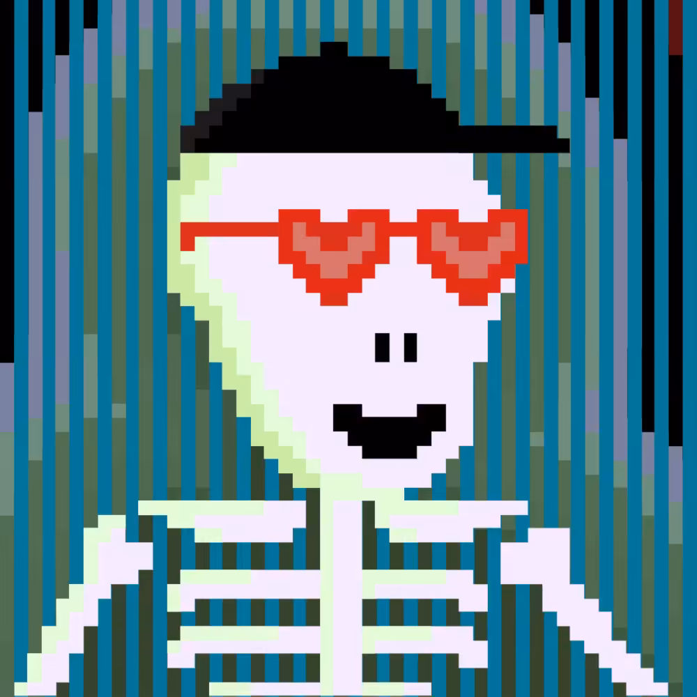 PIXEL SKULLETTI 1 #97