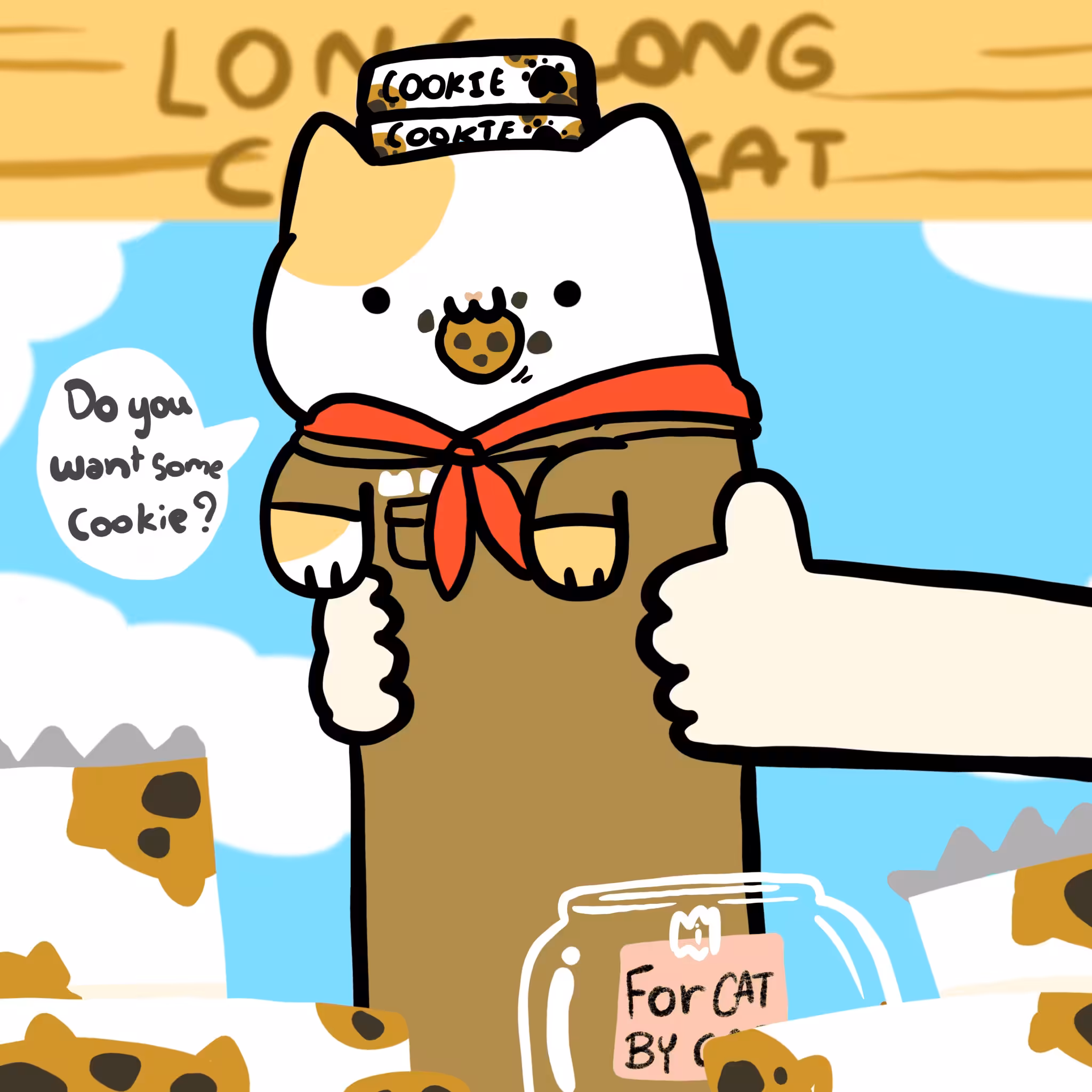 Long long scout cat #218