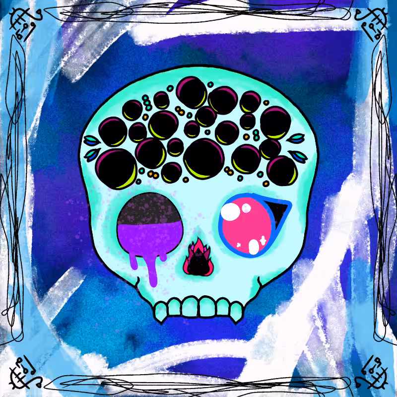 Mexican Candy Skulls #13