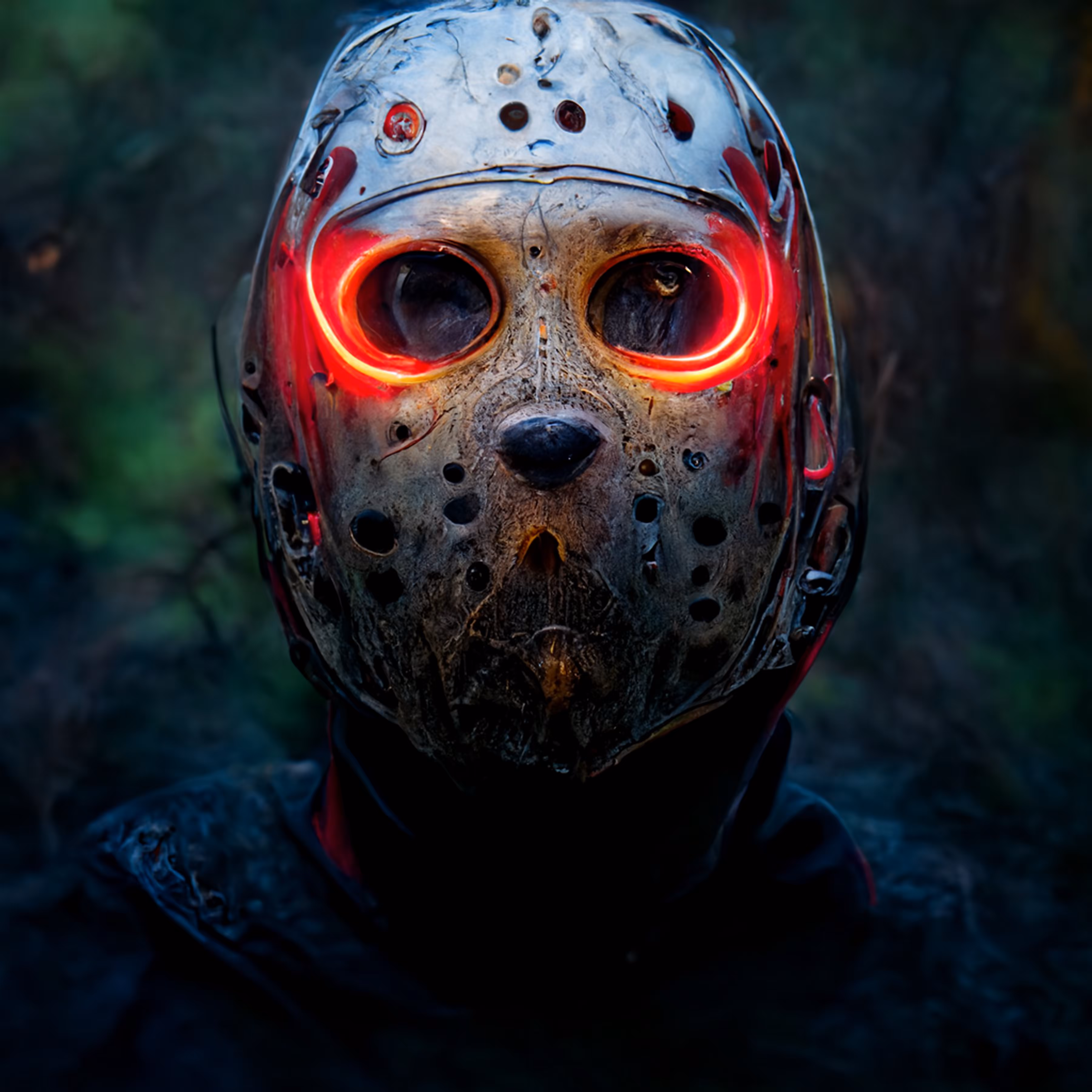 Jason Voorhees by Sollog 1/1  From the Dark Art Collection by Sollog  #darktez 2022