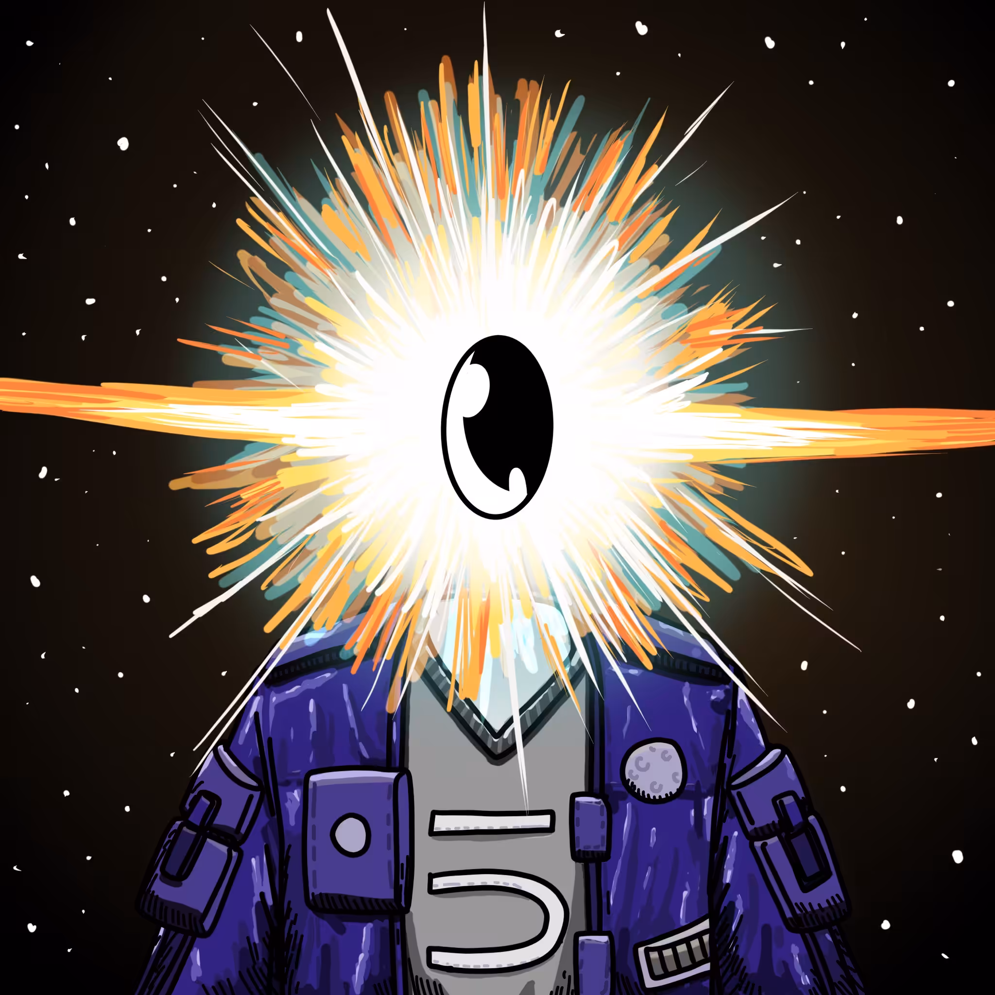 Astrophysicist one eyed guy #00500