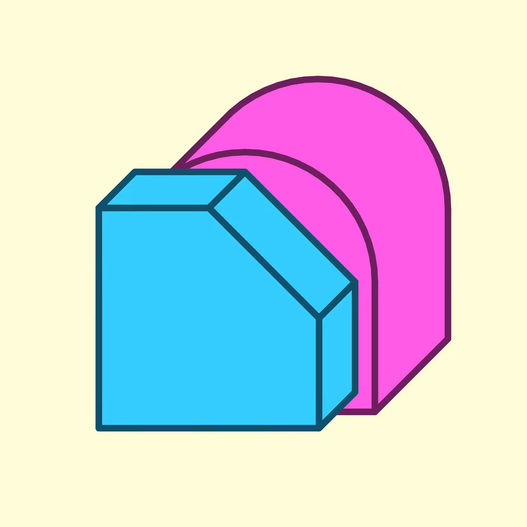 Calm shapes #1203