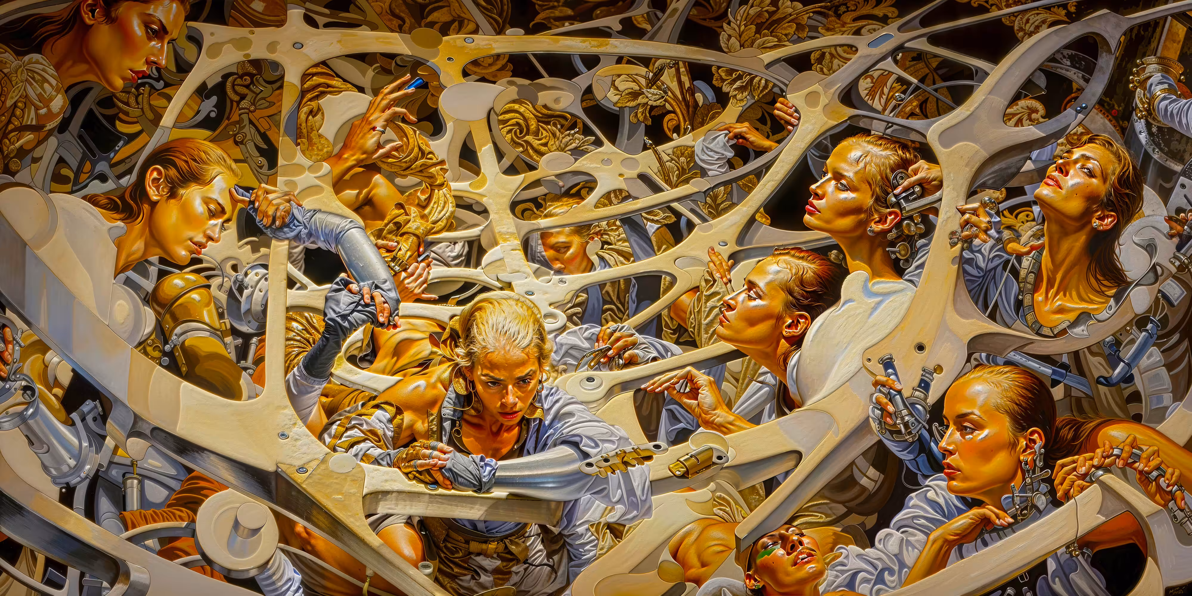 The Infinite Universe: Interwoven Existence