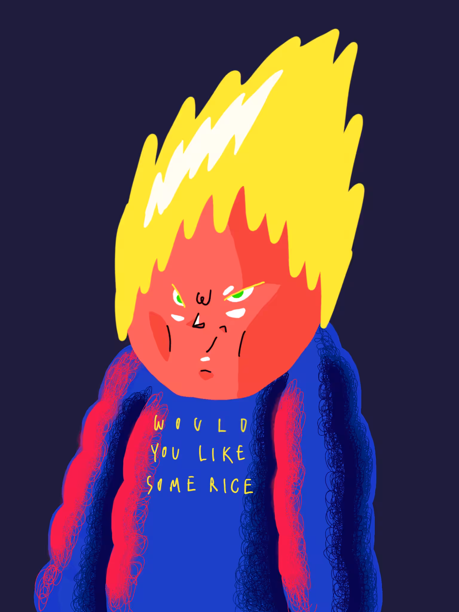 WOULD YOU LIKE SOME RICE #0086