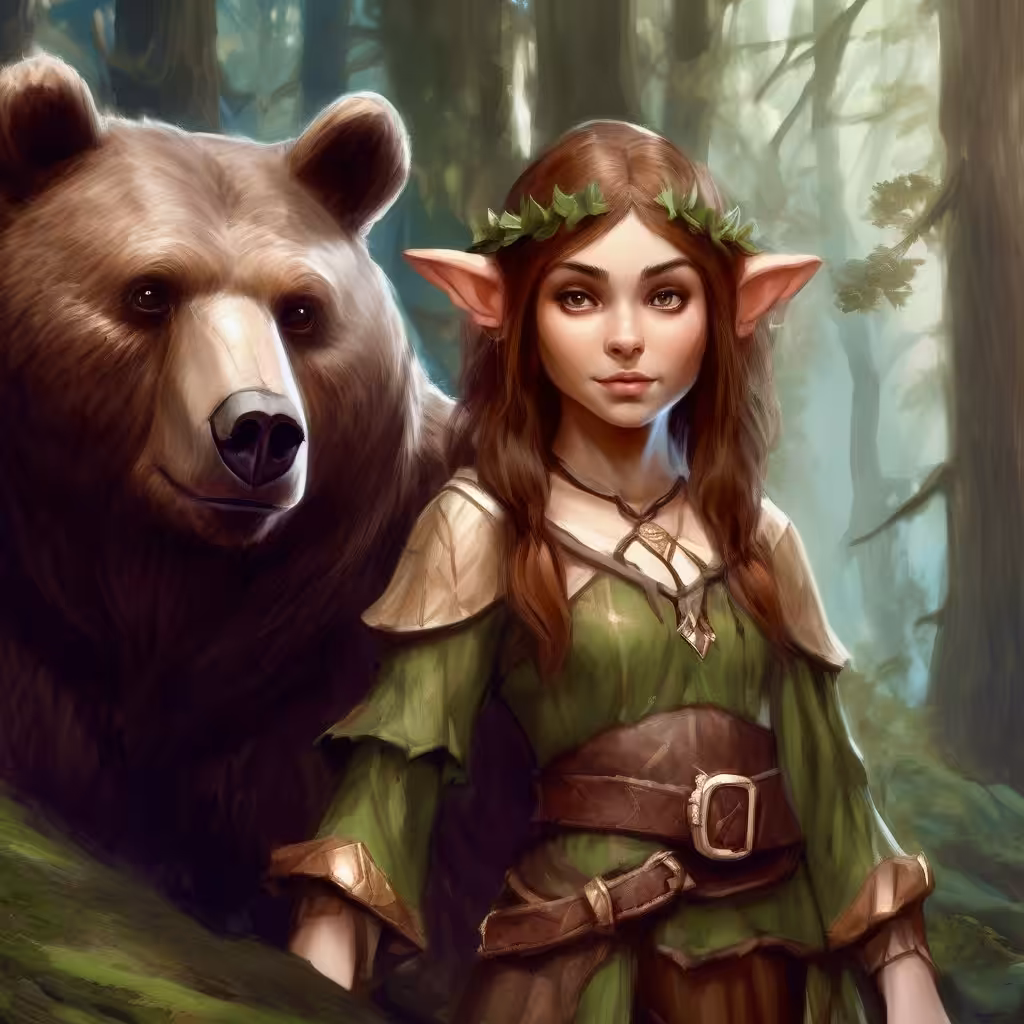 Bear and Elf