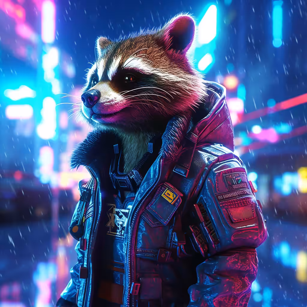 Cyberpunk Coon
