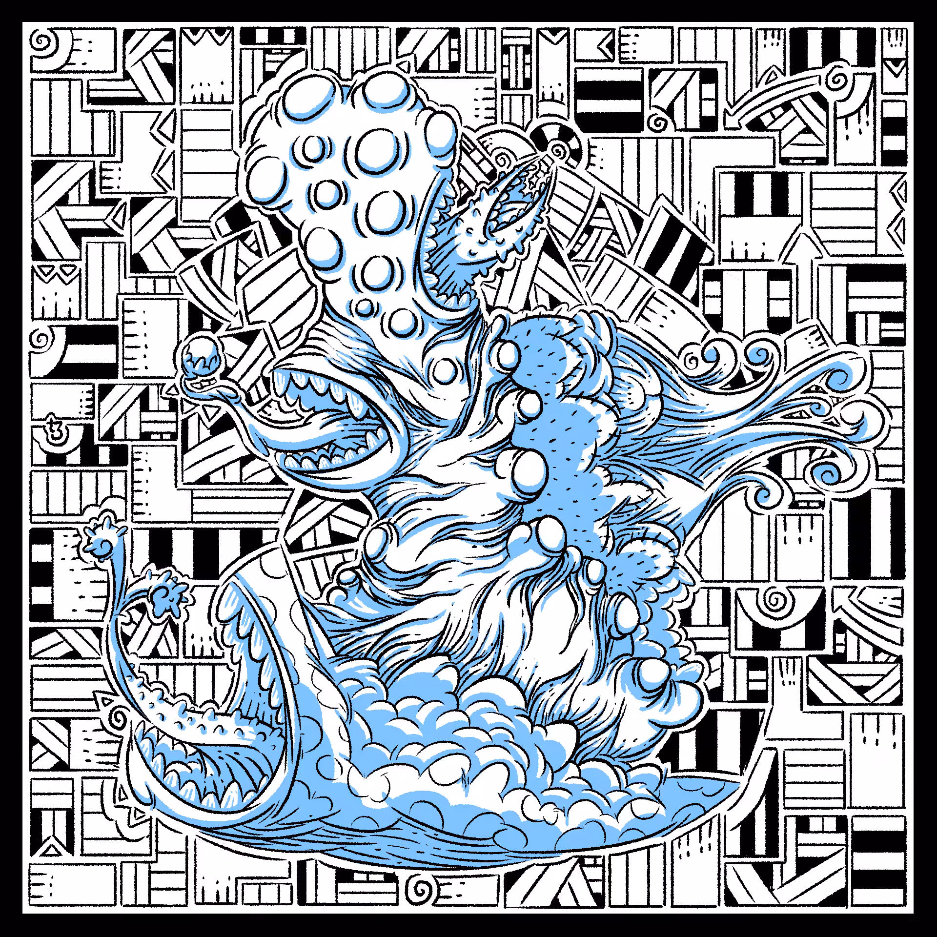 creature 018 Lineart
