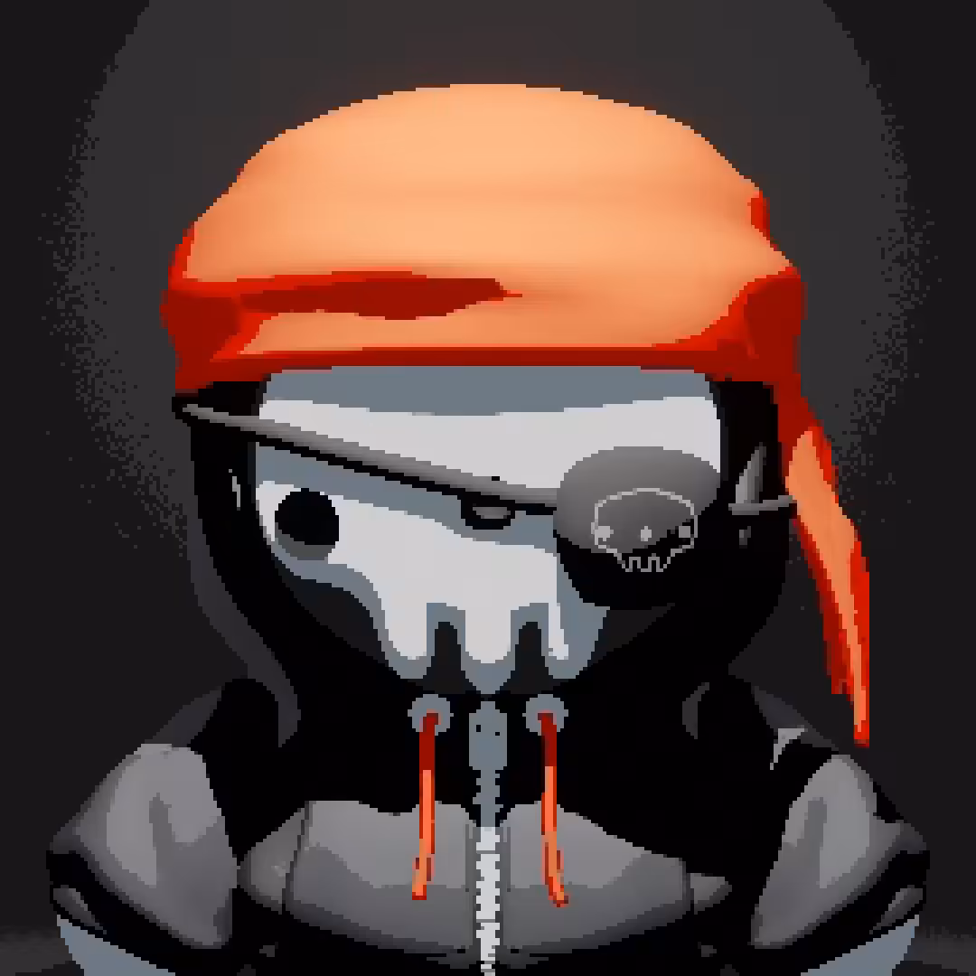 020 - Black Skull