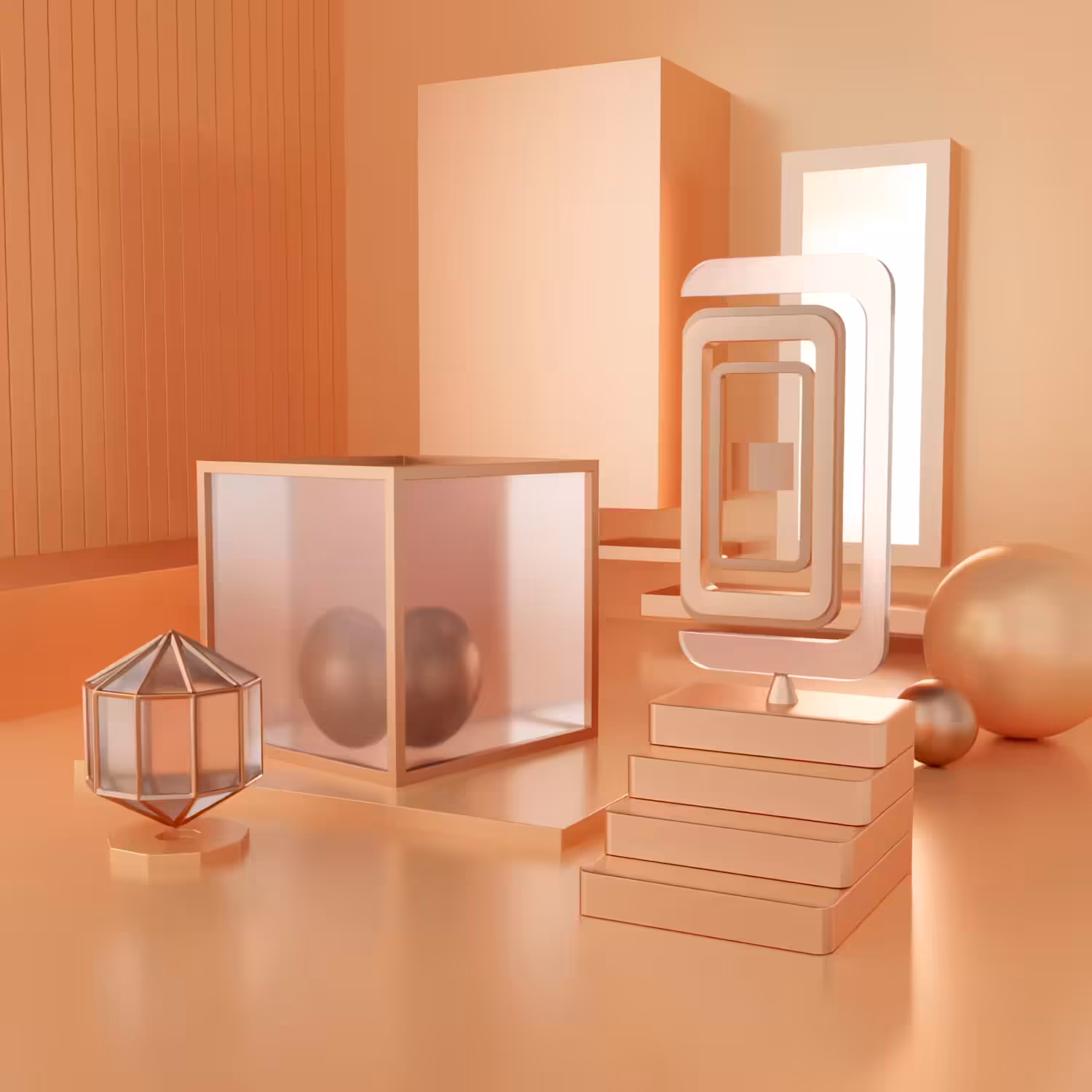 Just A Render #58 - Peach Fuzz